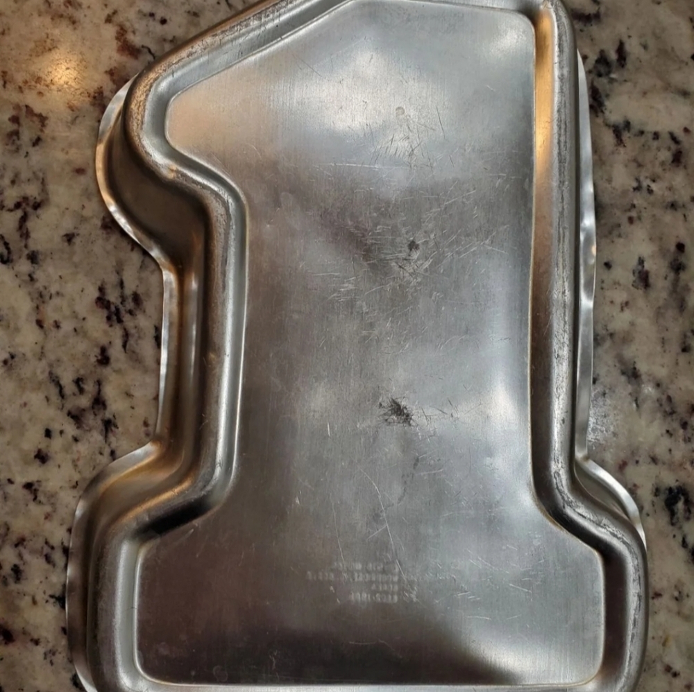 Wilton number 1 cake pan one